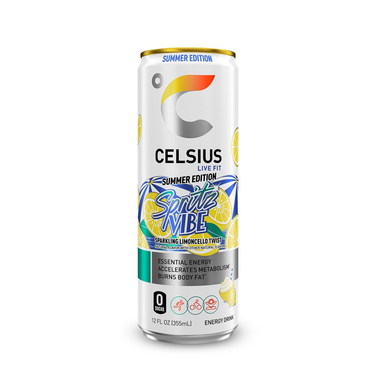 GUEST_5387fc18-bca9-4064-98b8-0ecc47cfc68f.jpg Celsius Spritz Vibe Summer Edition LTO - 12 fl oz Can - Image 1