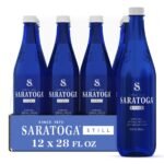 Saratoga Spring Water, Still - 12 Pack/28 Fl Oz, Plastic Bottles