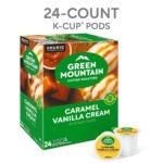 Green Mountain Caramel Vanilla Cream Flavored Keurig K-Cup Light Roast Coffee Pods - 24ct - Image 4