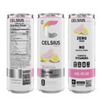 Celsius Core Vibe Variety Fizz Free- Blue Razz Lemonade, GT Peach Mango, Pink Lemonade - 12pk/12 fl oz - Image 3