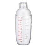 Unique Bargains Removable Plastic Boba Tea Cocktail Shaker with Scales 24oz