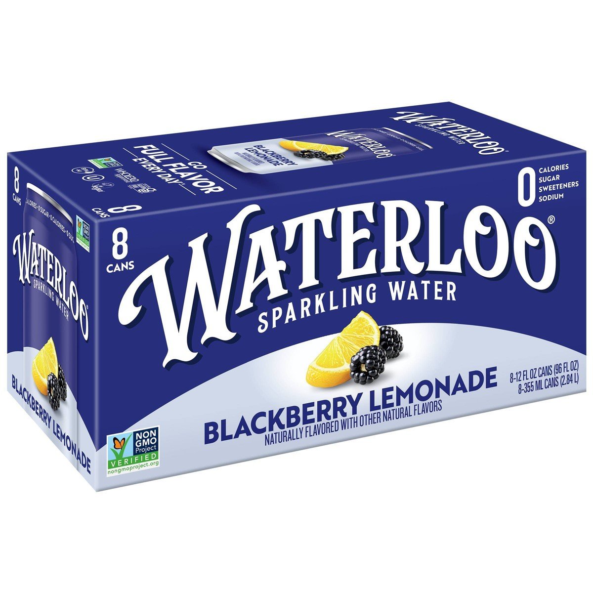 GUEST_5515786f-5e73-4de5-9d4e-2218ce6bb63b.jpg Waterloo Blackberry Lemonade Sparkling Water - 8pk/12 fl oz Cans - Image 1