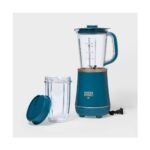 Open Box (Final Sale) - Personal Blender with Travel Cup - Tabitha Brown : Teal BPA-Free Stainless Steel Blades 800W Dishwasher-Safe - Image 3