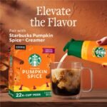 Starbucks Pumpkin Spice Flavored Light Roast Keurig K-Cup Coffee Pods - 22ct - Image 5