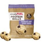 simplyFUEL Chocolate Chip Cookie Dough Protein Balls - 8g Protein - 8oz