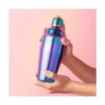 Blush Mirage Rainbow Cocktail Shaker for Margarita, Martini, Bar Gifts for Women, Girls Night, Stainless Steel, Built-in Strainer & Jigger Cap, 20 oz - Image 5