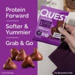 Quest Nutrition Protein Cookie - Double Chocolate Chip - 12ct: 15g Protein, Ready to Eat, 1.56oz Per Cookie - Image 6