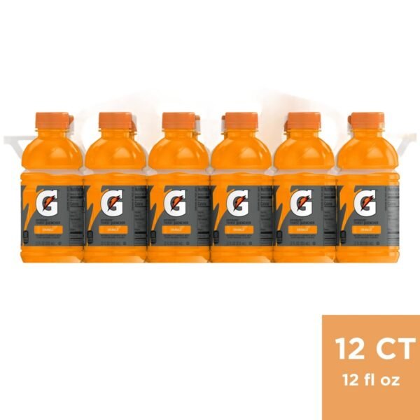 Gatorade Orange Sports Drink - 12pk/12 fl oz Bottles: Non-Caffeinated