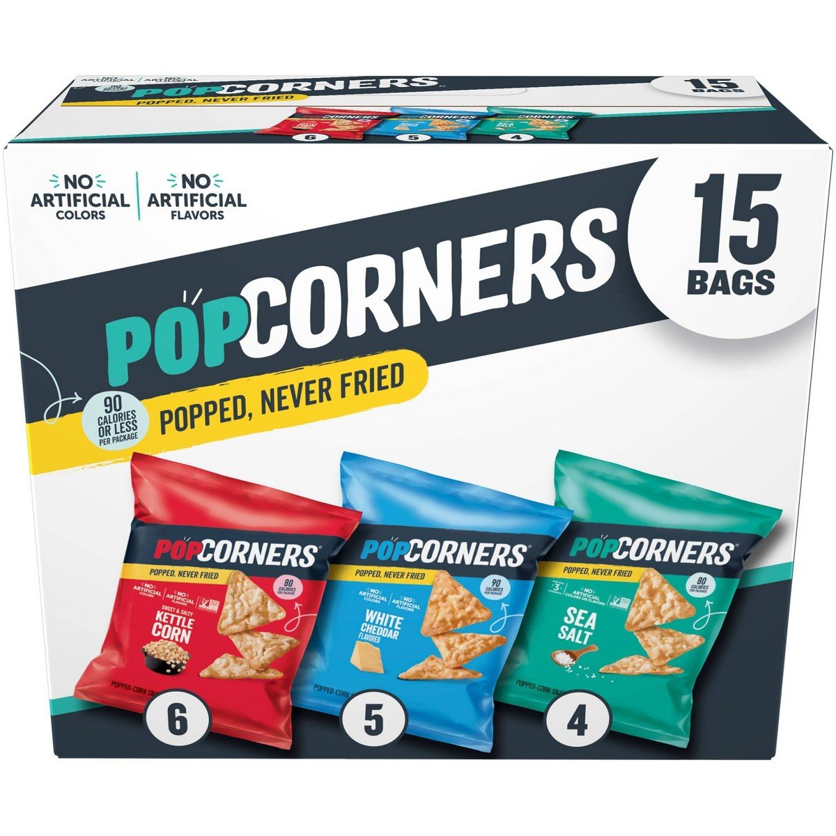 GUEST_5881f286-405a-4d3d-9219-913873ca2547.jpg Popcorners Variety Pack - 15ct/9.375oz - Image 1