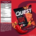 Quest Nutrition Hot & Spicy Chips Bag - 4.5oz/4ct: Protein Chips, Ready to Eat - Image 5