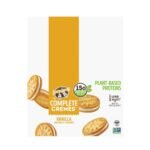 Lenny & Larry's The Complete Cremes Vegan Sandwich Cookies - Vanilla - 5g Plant Protein - 6ct/12pk - Image 3