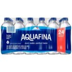 Aquafina Pure Unflavored Water - 24pk/16.9 fl oz Bottles: Non-Caffeinated