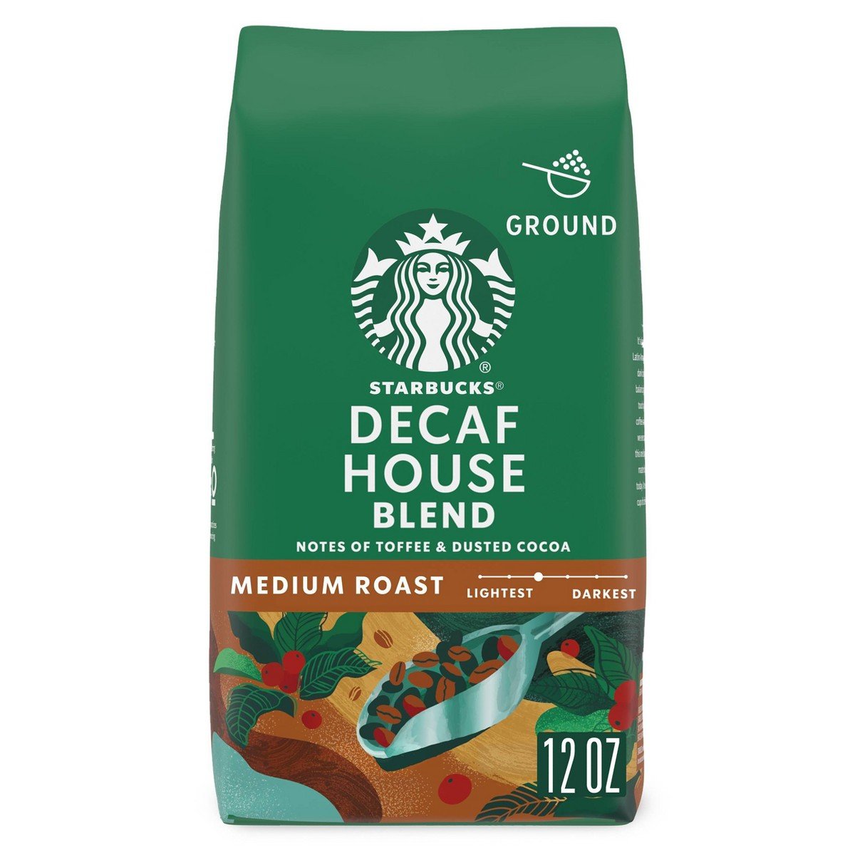 GUEST_5978c107-b05f-4441-9bb4-8617c9200ce2.jpg Starbucks House Blend Medium Roast Ground Coffee - Decaf - 12oz - Image 1