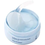 Terez & Honor Caffeine Hyaluronic Acid Eye Gel Patch Korean Skincare - 30 pairs - Puffiness Reduction, Hydration Improved, Vegan, Unscented