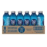 Pure Life Purified Water - 18 Pack/20 Fl Oz ,Aluminum Bottles - Image 2