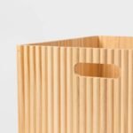 Large Wood Bin Natural - Brightroom™ - Image 3