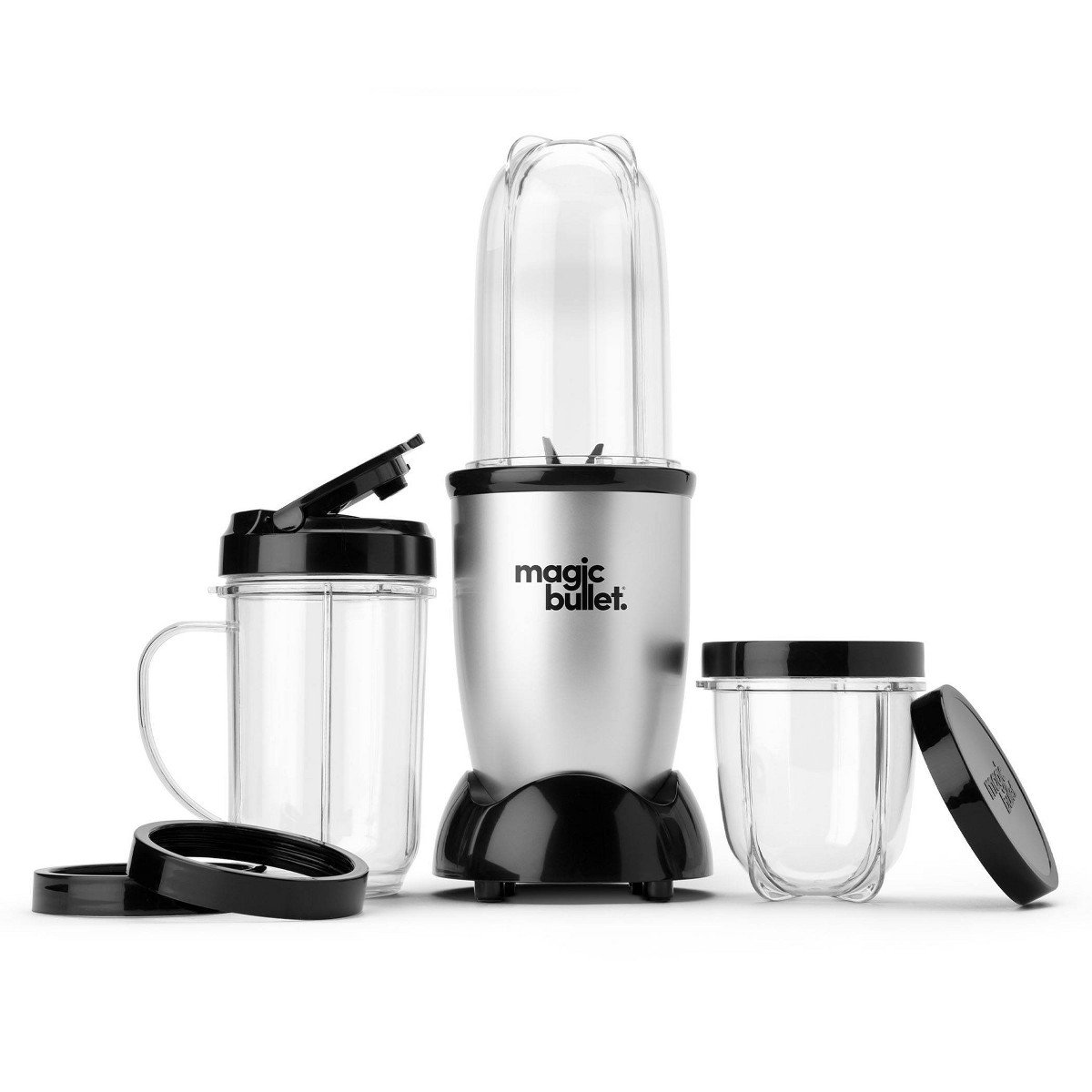 GUEST_5b00a2b3-f3e4-45b7-a829-6a88ea926cb3.jpg Magic Bullet Personal Blender Set: Bullet Mixer for Smoothies, 250W, Stainless Steel Blades, Dishwasher-Safe Parts - Image 1