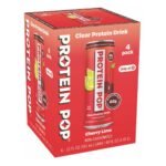 Protein Pop Cherry Lime Flavoured Water - 4pk/12 fl oz