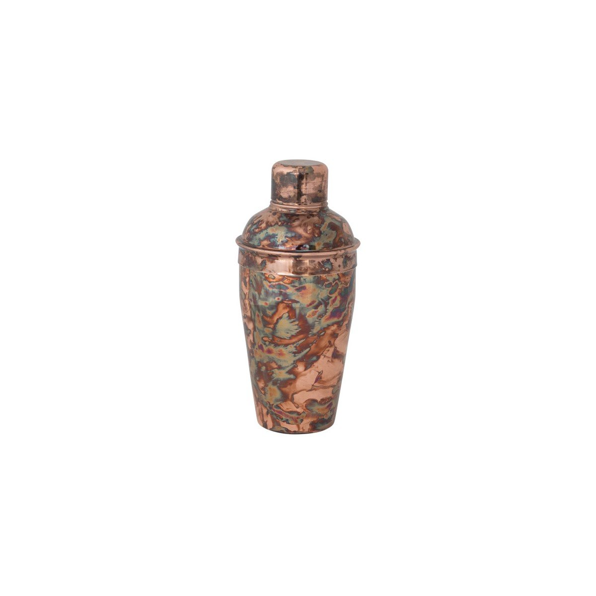 GUEST_5b74f782-441a-4d95-a134-1efc3bbffe1f.jpg Storied Home 16-Ounce Oxidized Stainless Steel Cocktail Shaker, Copper Finish - Image 1