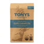 Tony'sCafé Carmelita Medium Roast Ground Coffee - 12oz: Organic Certified, Fair Trade Certified