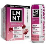 LMNT Zero Sugar Black Cherry Sparkling Electrolyte Drink - 4pk/12 fl oz Cans