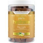 Perk Hydrate Electrolyte Stickpacks (Pina Colada) 20 Packets - Coconut Water, CDP-Choline, L-Theanine, Gluten-Free, Keto Friendly, Vegan