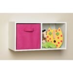 ClosetMaid Cubicals Fabric Drawer, Open Storage Bin for Home Organization, 11" H X 10.5" W X 10.5" D, Bright Pink - Image 3