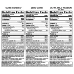 Monster Energy Ultra Zero, Ultra Sunrise, Ultra Wild Passion - 16 fl oz/12pk Cans: Caffeinated - Image 2