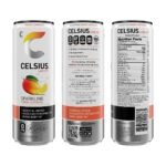 CELSIUS Sparkling Mango Lemonade Functional Energy Drink - 12 fl oz Single: Caffeinated - Image 2