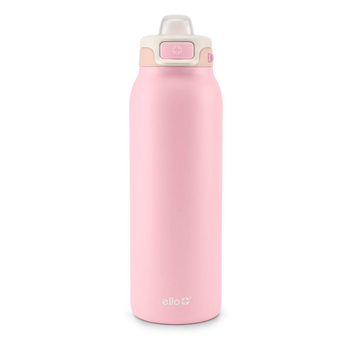 GUEST_5e2ee8e7-ef98-417e-b9f0-f1a9663d66ba.jpg Ello Pop and Fill 32oz Stainless Steel Water Bottle Sorbet Pink: Vacuum-Insulated, Leakproof, Twist-Off & Flip-Top Lid - Image 1