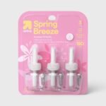 Plug in Air Freshener Refills Spring Breeze - 3pk - up&up™