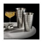 Viski Staghead Boston Shaker Tins, Stainless Steel Cocktail Shaker for Espresso Martini, Margarita, Wedding Gifts, Home Bar, 28 oz & 18 oz, Silver - Image 5