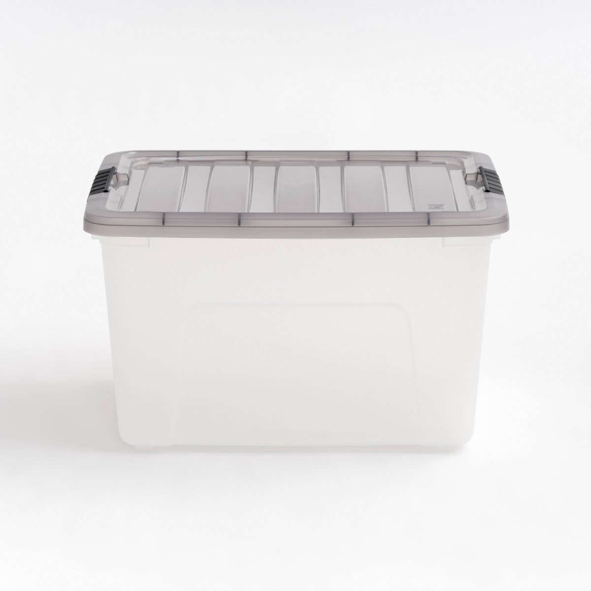 GUEST_5f44d0e4-3e49-44a6-b4ac-2fd65e12ea22.jpg IRIS 40qt Stack and Pull Plastic Storage Bin: Clear, Portable, Nesting, Lidded, Snap Closure, Universal Storage - Image 1