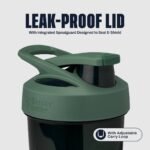 BlenderBottle 24oz Strada Tritan Shaker Bottle - Green: Leakproof Shaker - Image 3
