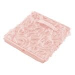 Sweet Jojo Designs Girl Fabric Storage Toy Bin Rose Solid Blush Pink - Image 5