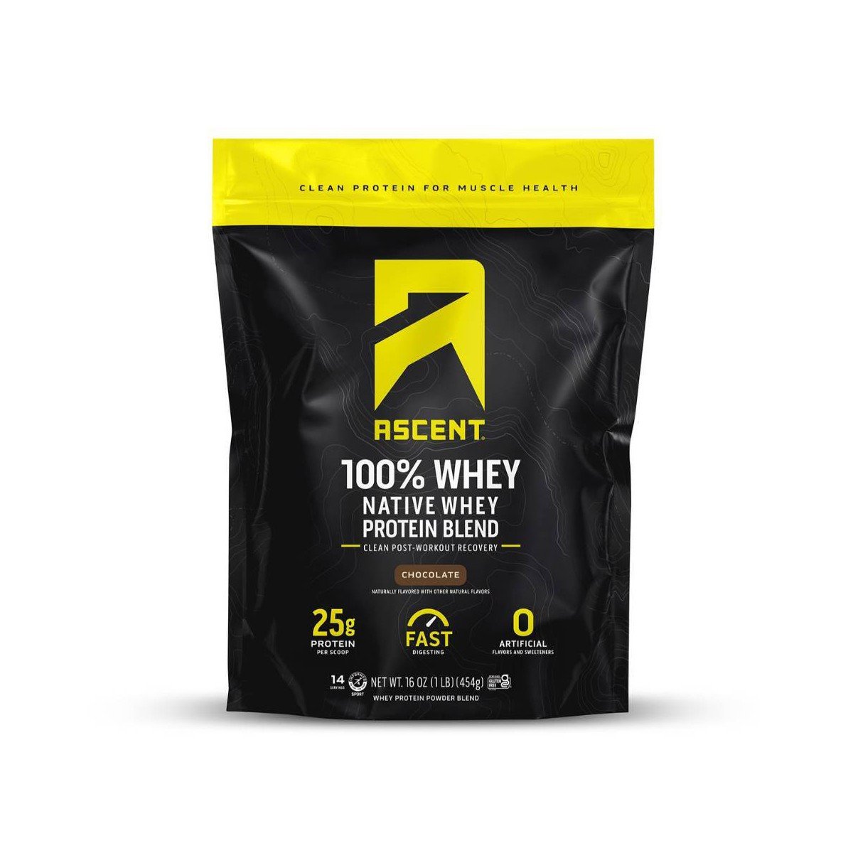GUEST_6074de2f-af5f-41df-a4dc-f8384adfd3f1.jpg Ascent Native Fuel Whey Protein Powder - Chocolate - 16oz - Image 1