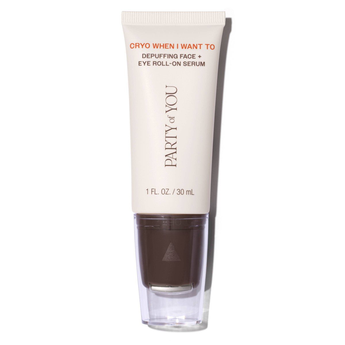 GUEST_60d2afc8-a37e-4715-a22d-d9649aff2177.jpg Party of You Puffy Face + Under Eye Caffeine Serum - Cryo When I Want To - 1oz: Liquid, Alcohol-Free, Normal Skin - Image 1