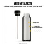 RTIC Outdoors 20 fl oz Journey Stainless Steel Water Bottle - Black - Image 3