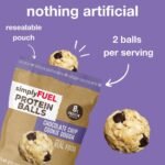 simplyFUEL Chocolate Chip Cookie Dough Protein Balls - 8g Protein - 8oz - Image 6