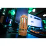 Monster Energy Ultra Peachy Keen Energy Drink - 16 fl oz: Low Sodium, No Artificial Colors, Caffeinated - Image 3