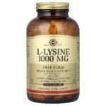 Solgar L-Lysine, Free Form, 1,000 mg, 250 Tablets