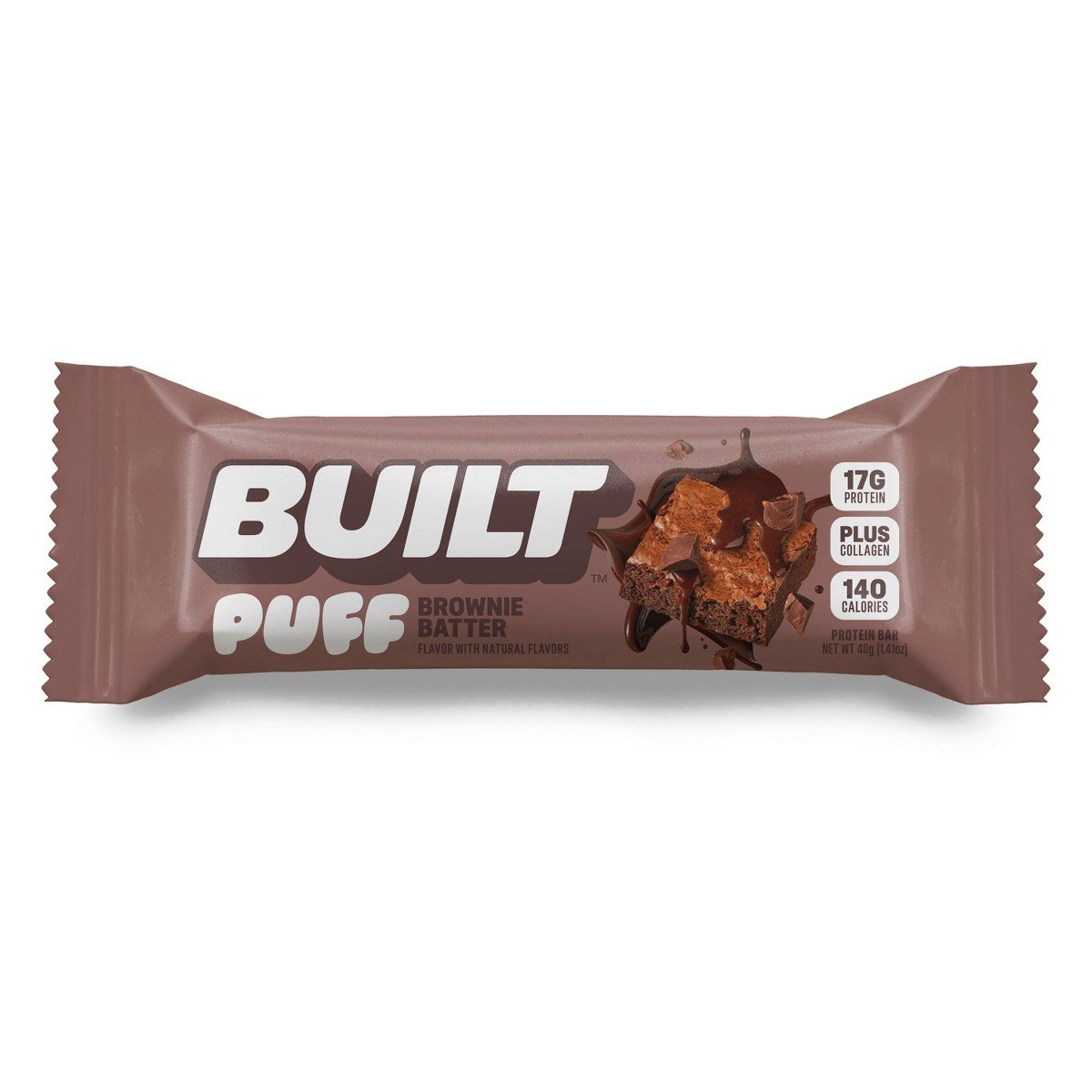 GUEST_634d3815-598a-4ded-ab59-aa939ba641e6.jpg Built Bar Brownie Batter Puff Protein Bars - 17g Protein - 1.41oz - Image 1