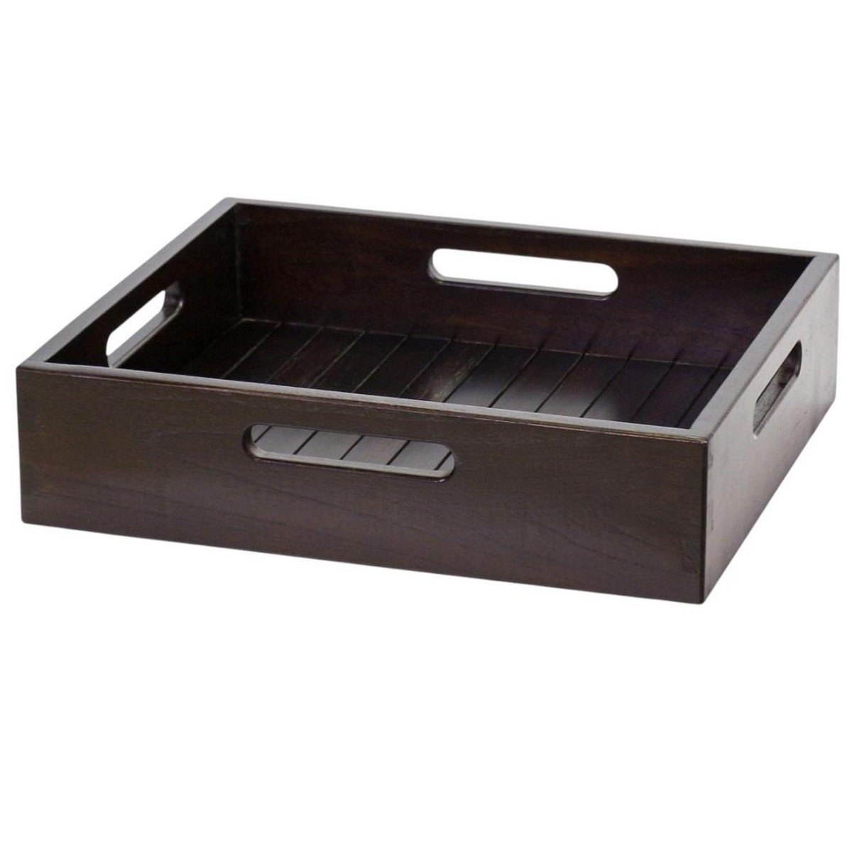 GUEST_638a273b-6cb6-4c93-8fd5-bf8dfd4702fa.jpg HomeRoots 16" Black Solid Wood Organizing Box - Image 1