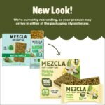 Mezcla Plant Based Matcha Vanilla Protein Bars - 10g Protein - 5.6oz/4ct - Image 6