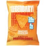 Legendary Foods Gluten Free and Keto Friendly Popped Protein Chips - Nacho Cheese - 5.1oz/4ct - Image 3