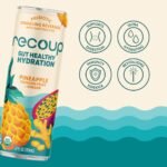 Recoup Pineapple Passionfruit Ginger Sparkling Hydration - 12 fl oz - Image 6