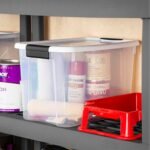 Sterilite 30 Quart (6 Pack) & 18 Quart (6 Pack ) Clear Plastic Stackable Storage Container Bin Box Tote with White Latching Lid Organizing Solution - Image 6