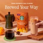 Starbucks Pumpkin Spice Light Roast Ground Coffee - 11oz: Arabica Beans, No Added Sugar - Image 5