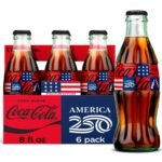 Coca-Cola Zero Sugar - 6pk/8 fl oz Glass Bottles: Sugar-Free, Chlorine-Free