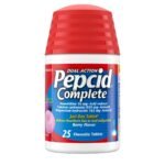 Pepcid AC Complete Dual Action Chewable Tablets - Berry Flavor - 25ct